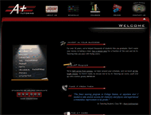 Tablet Screenshot of aplustutoring.ws
